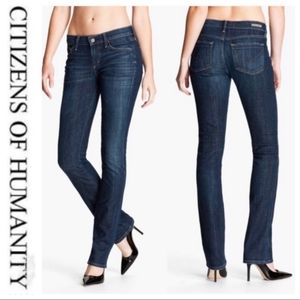 Citizens of Humanity Dark Wash Ava Low Rise Skinny jeans size 25 33” inseam